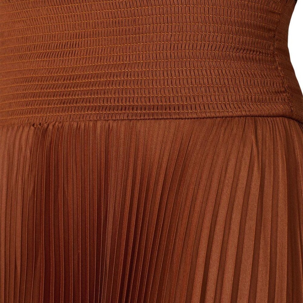NWOT A.L.C. Demi skirt caramel sz 4 $595 - Picture 4 of 13